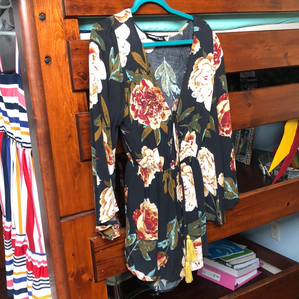 AUDREY3+1 floral romper